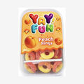 Yay Fun Peach Rings 198g (Turkey)