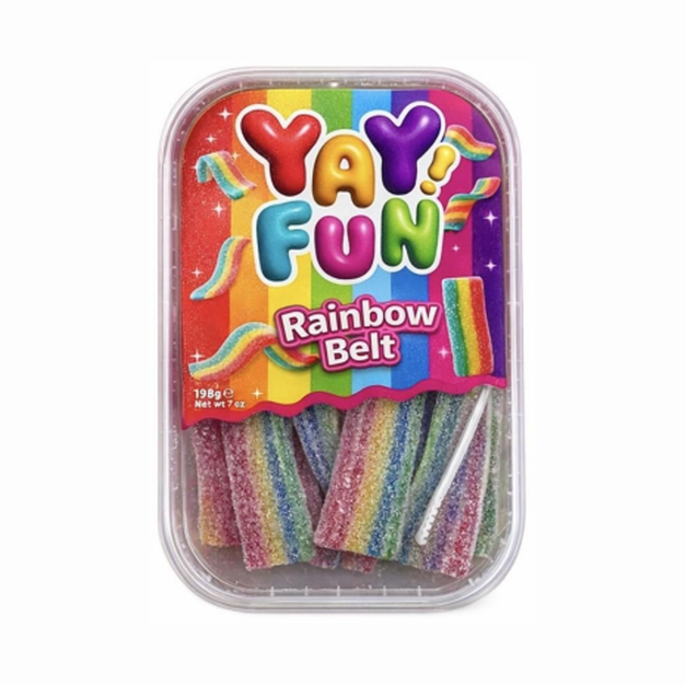 Yay Fun Rainbow Belts 198g (Turkey)