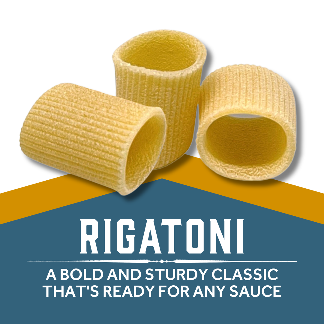 Rigatoni, Organic Durum Semolina Pasta