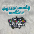 Break Down Easily Car Freshie 