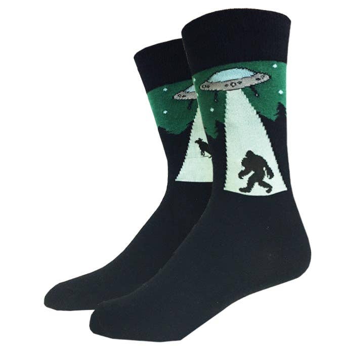 UFO Bigfoot Socks