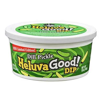 French Onion Dip: Dill Pickle