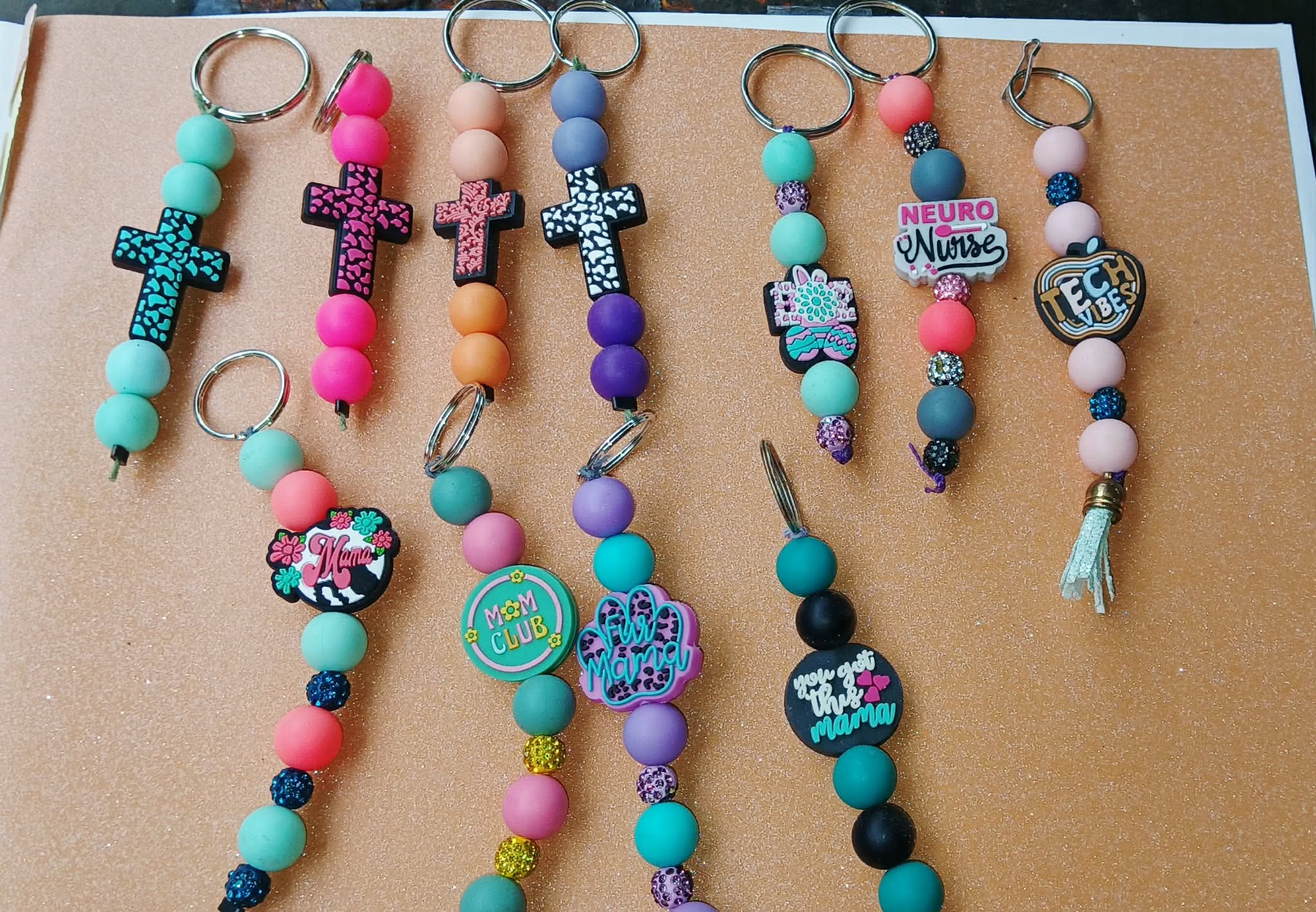 Beaded Keychains