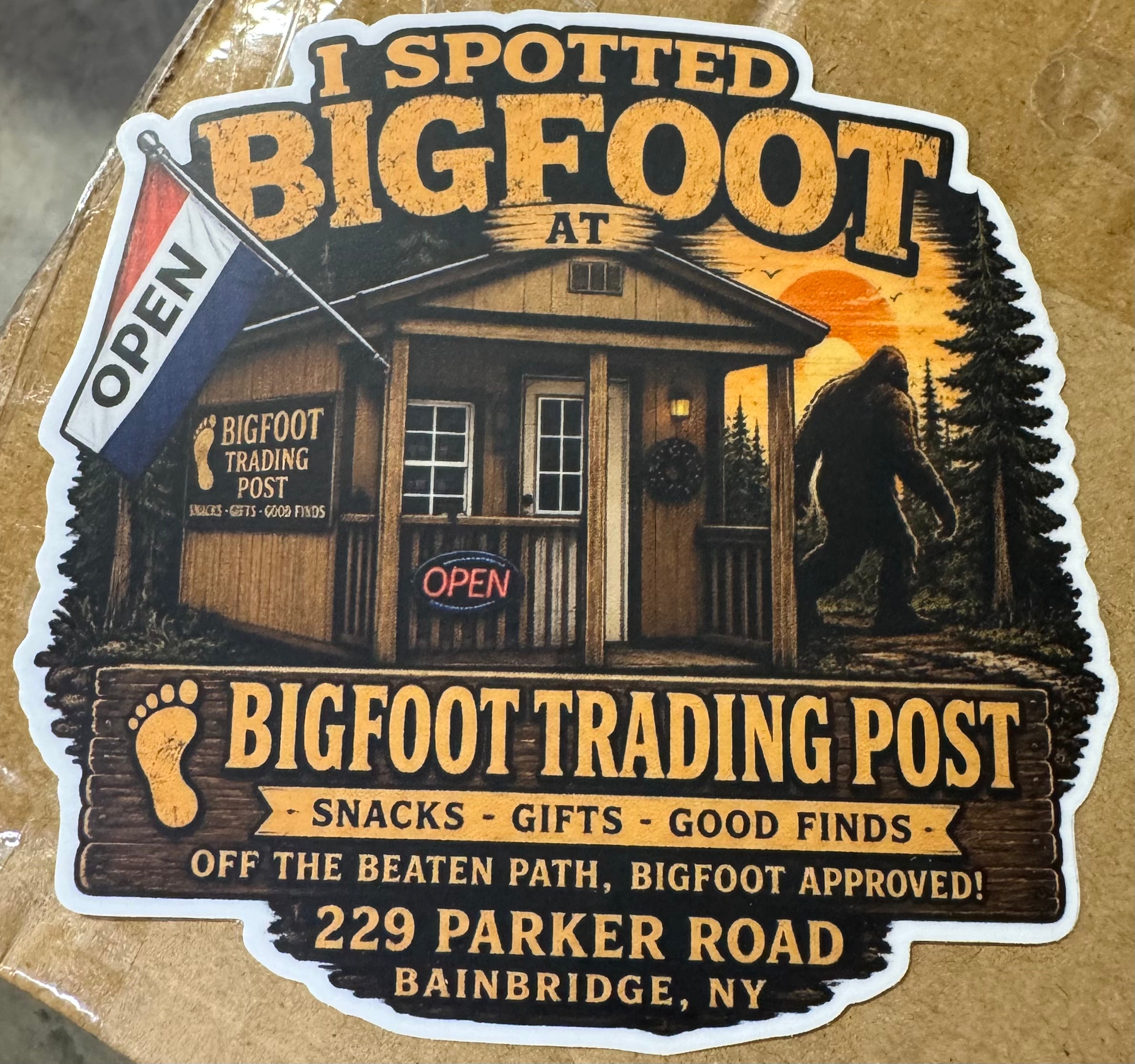 Bigfoot Sticker