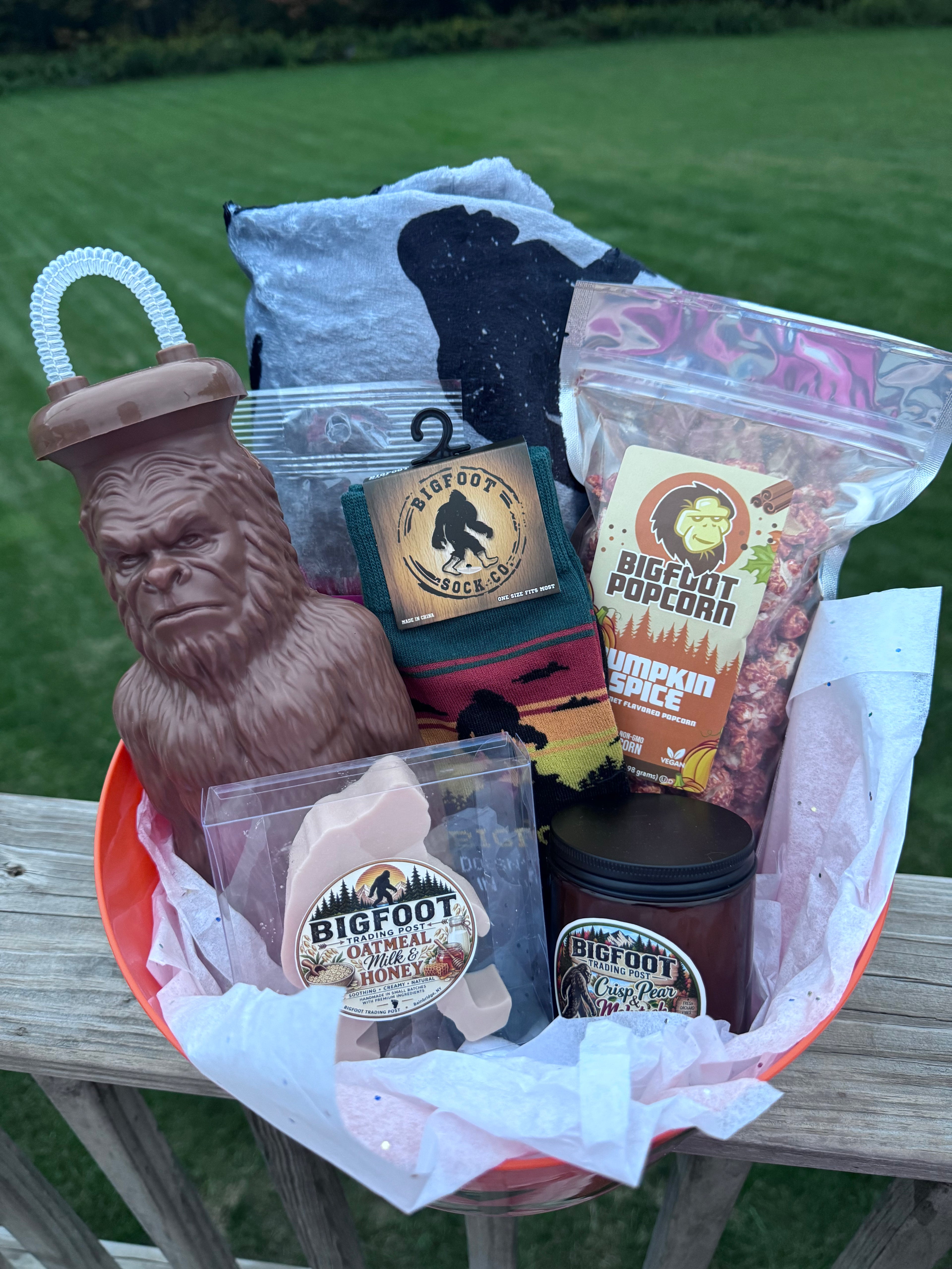Bigfoot Boo Basket