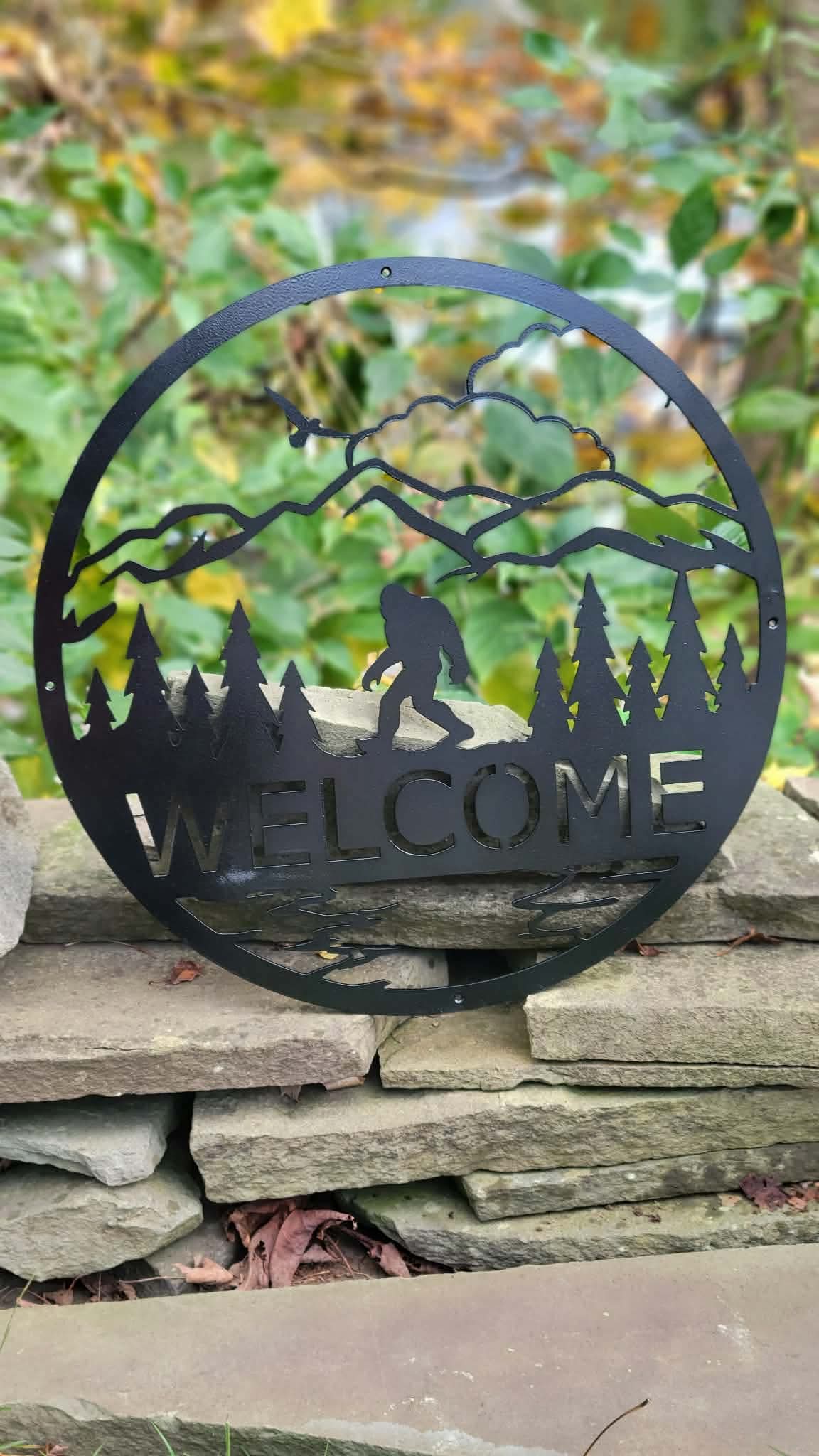 Bigfoot Welcome Sign
