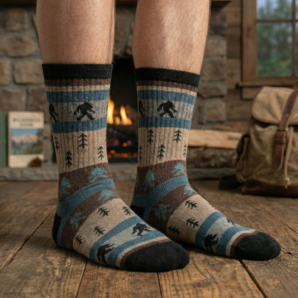 Bigfoot Stripe Socks