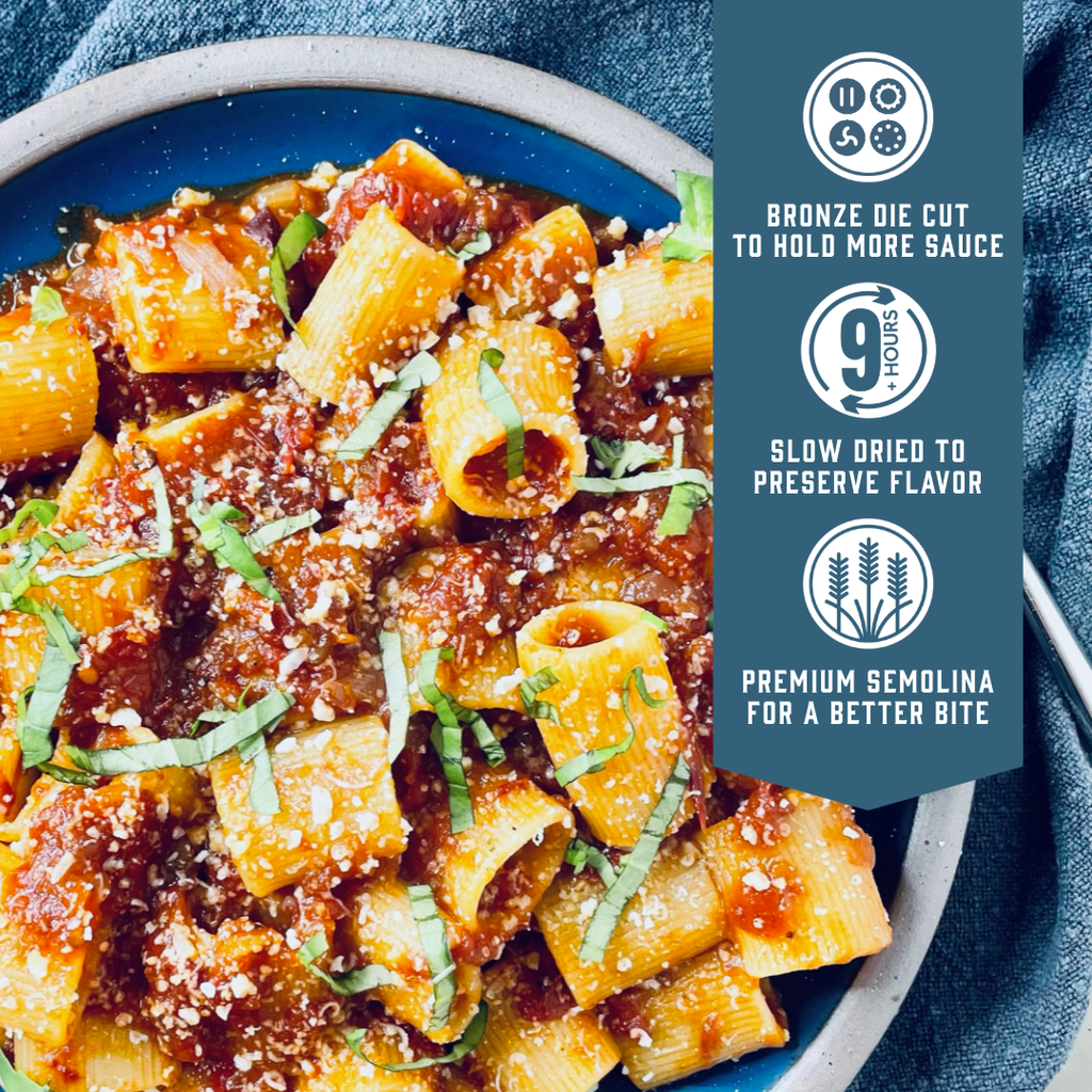 Rigatoni, Organic Durum Semolina Pasta